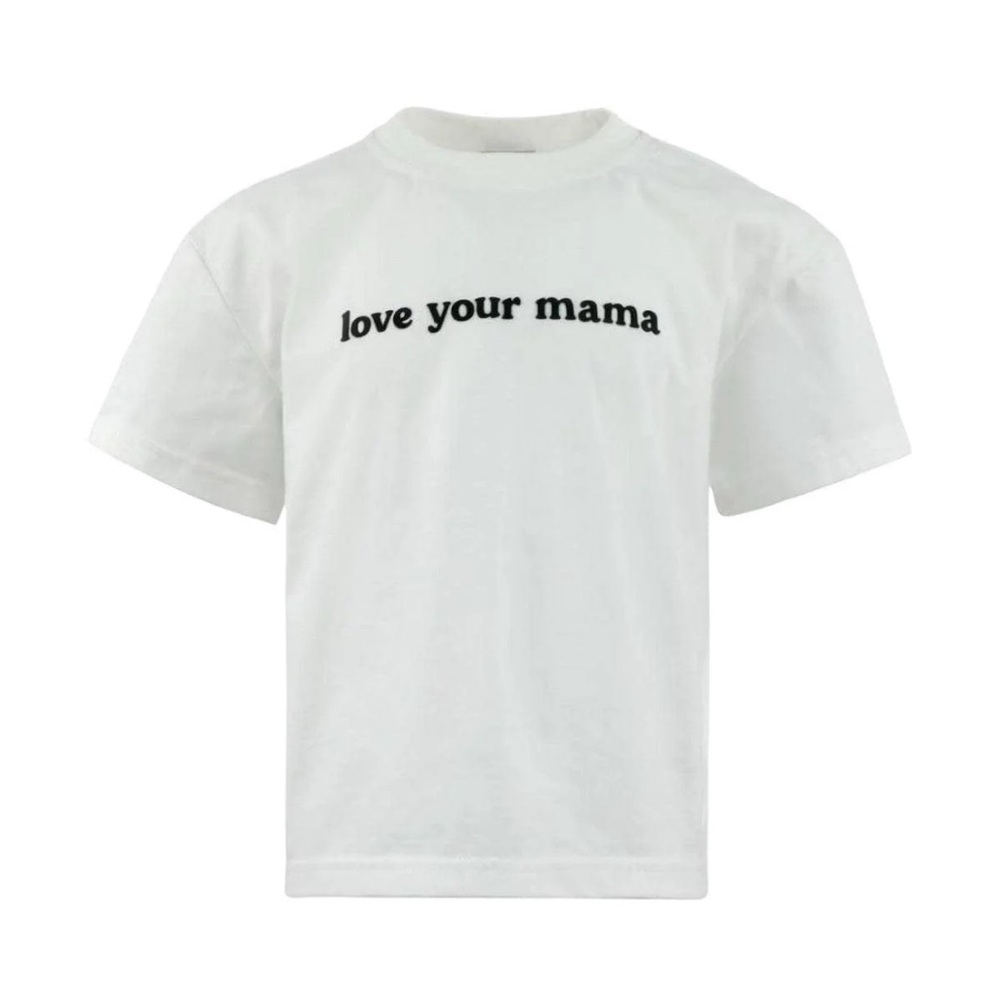 Lola + The Boys White and Black Short Sleeve Tee